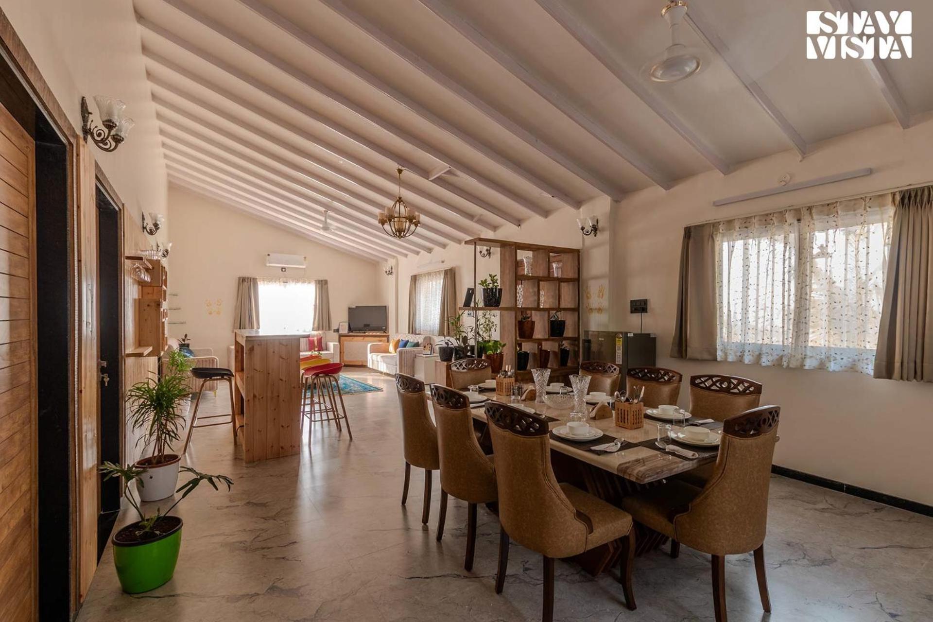 Stayvista'S Harvest Haven - Pool-View Villa With Deck & Machan Near Sula Насик Экстерьер фото