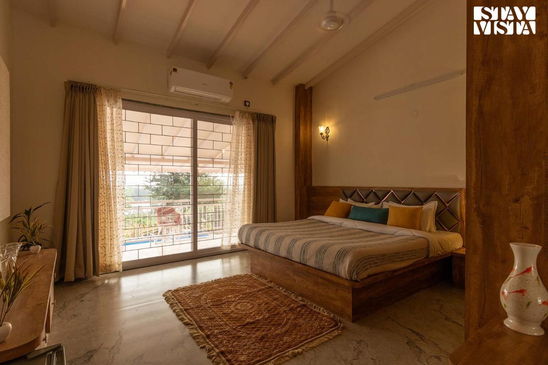 Stayvista'S Harvest Haven - Pool-View Villa With Deck & Machan Near Sula Насик Экстерьер фото